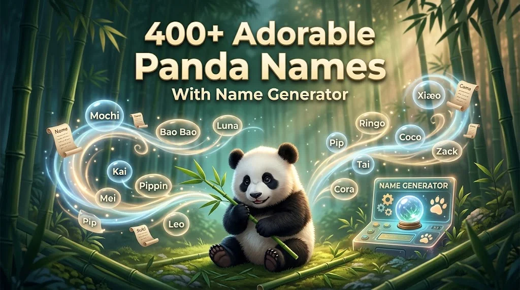 Panda-Names