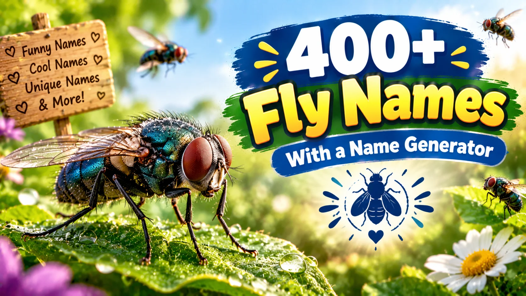 Fly Names With a Name Generator