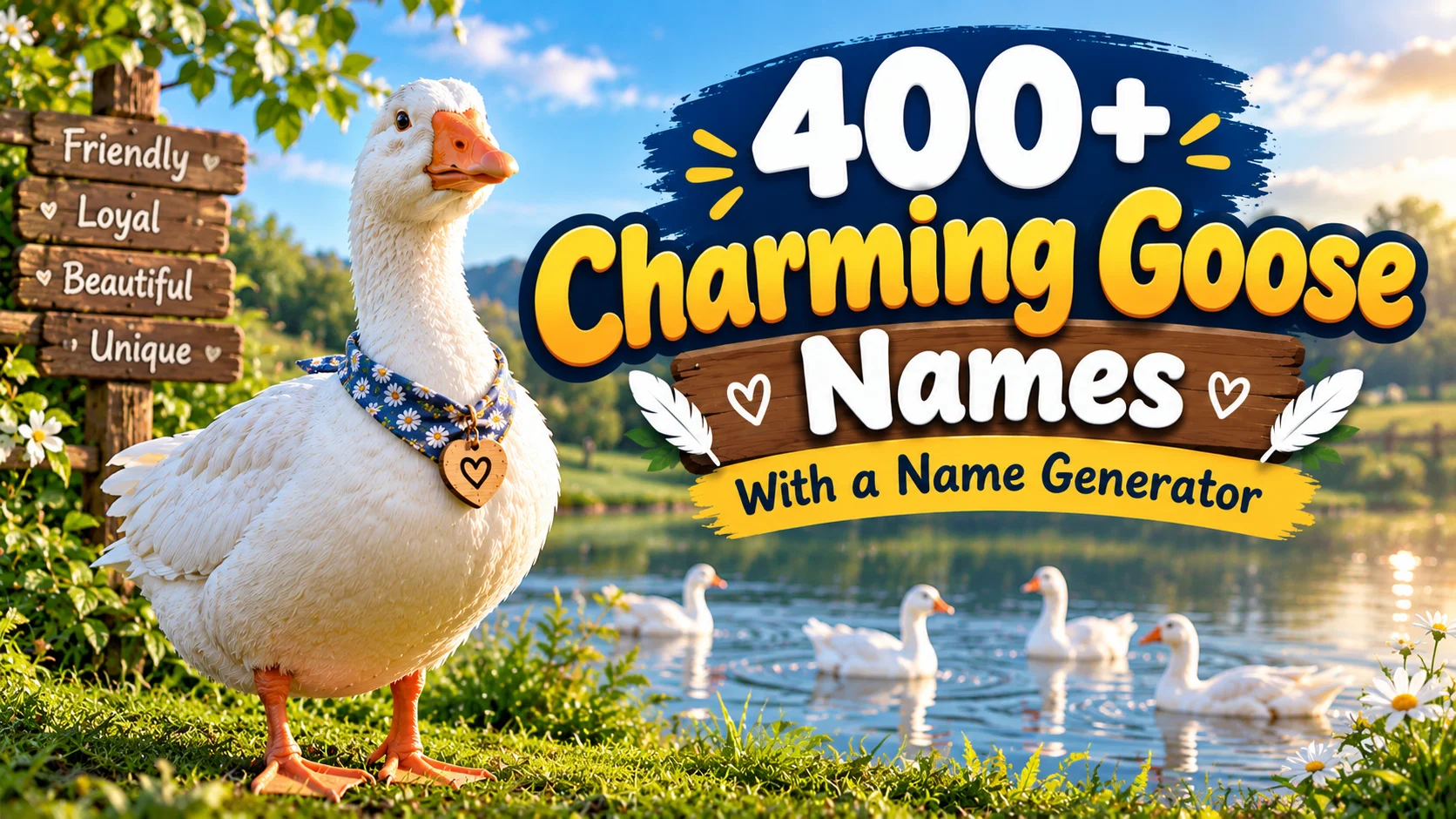 Charming Goose Names With a Name Generator