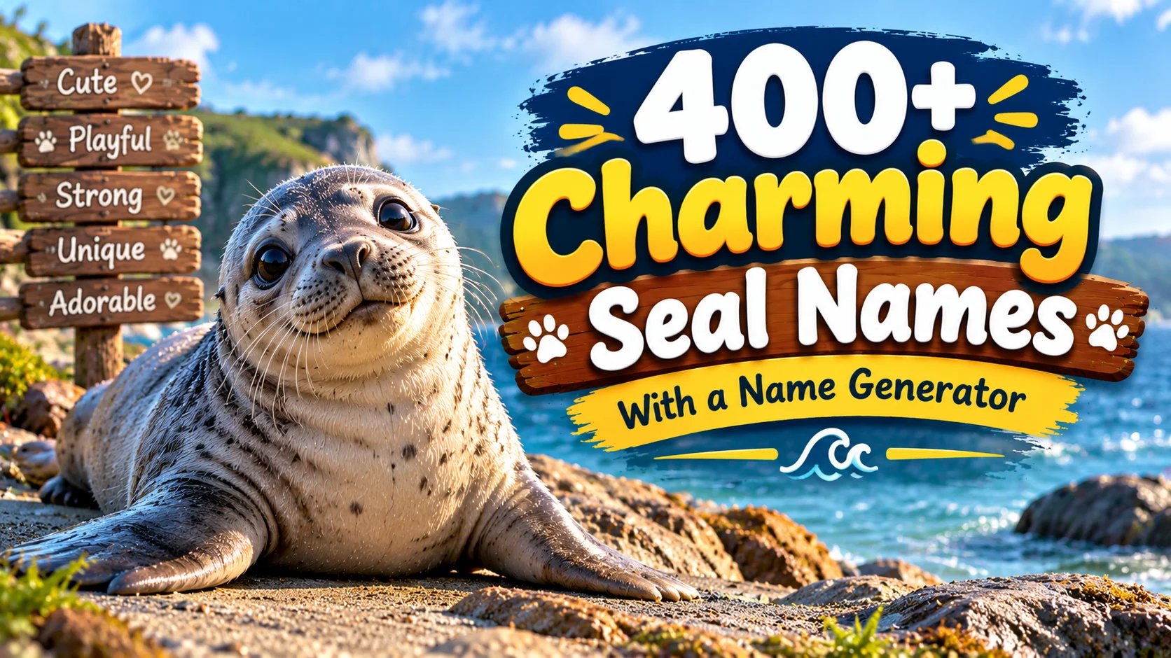 Charming Seal Names With Name Generator