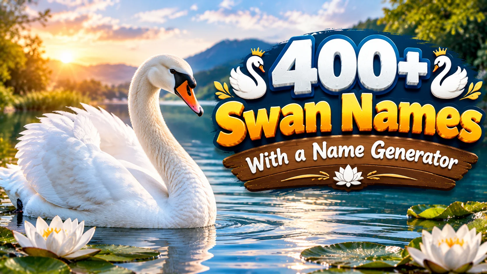 Swan Names With a Name Generator